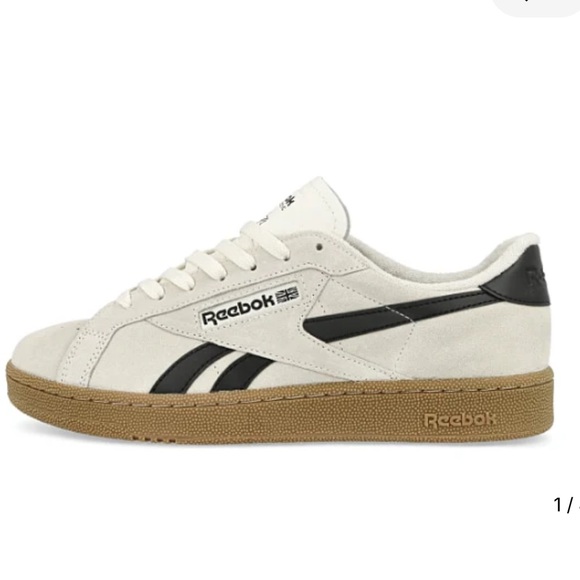 Reebok Shoes - NWT Reebok Club C Grounds UK 'Chalk Reebok Rubber Gum'